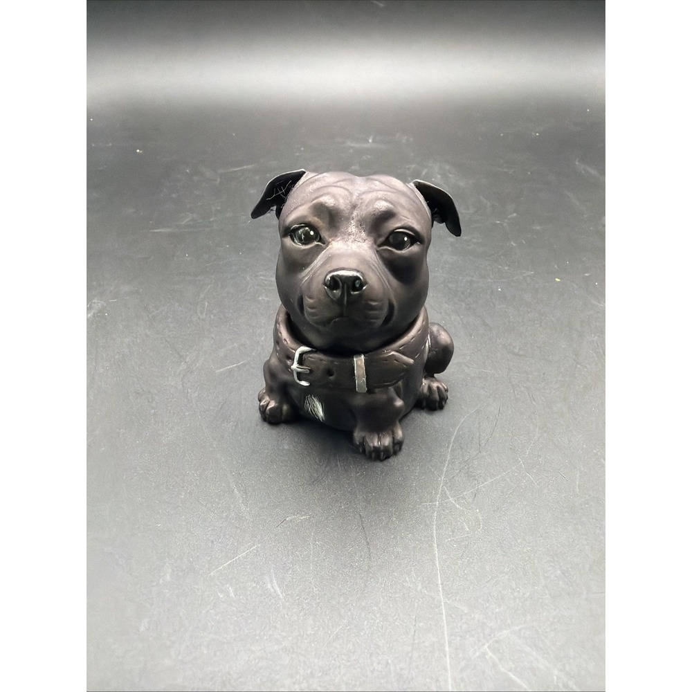 Neil Eyre Eyre Designs Staffordshire Bull Terrier Dog Trinket Box Signed LE 39